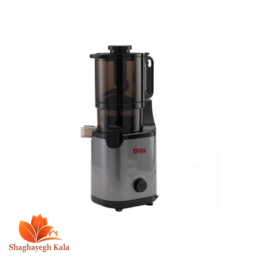 عصاره گیر دی اس پی مدل KJ3081 | آبمیوه‌گیری پرس سرد (Slow Juicer) با موتور ۳۰۰ واتی و دهانه ۱۴۰ میلی‌متری | فروشگاه شقایق کالا