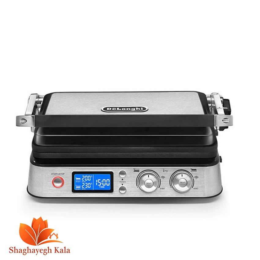 گریل برقی دلونگی مدل CGH1012D با توان 2000 وات و پنل دیجیتال